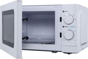 Plastik in Mikrowelle