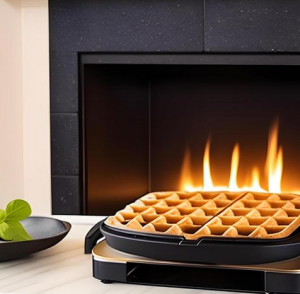 Waffeleisen für Feuerstelle Test 4